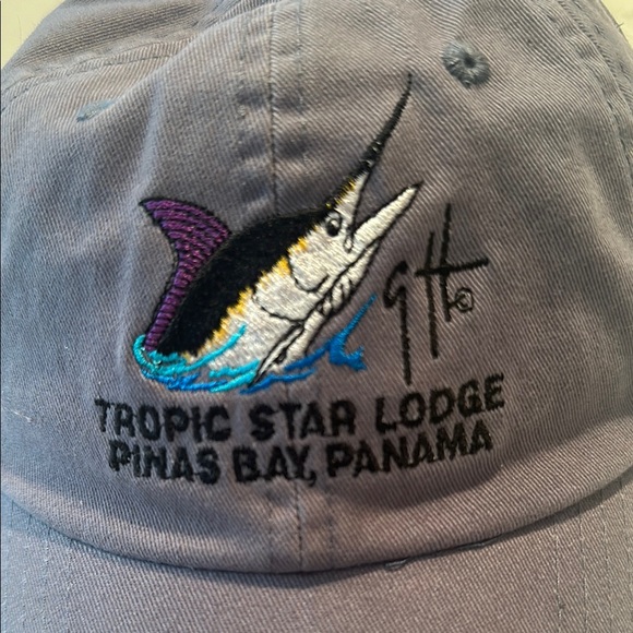 Gray Fish Embroidered Cap - Picture 2 of 5
